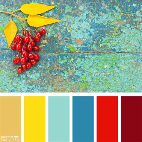 Color Palette Gold Turquoise And Red If You Like Our Color