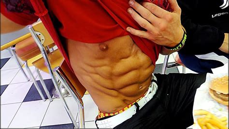Six Packs Abs And Fast Food Wtf Youtube