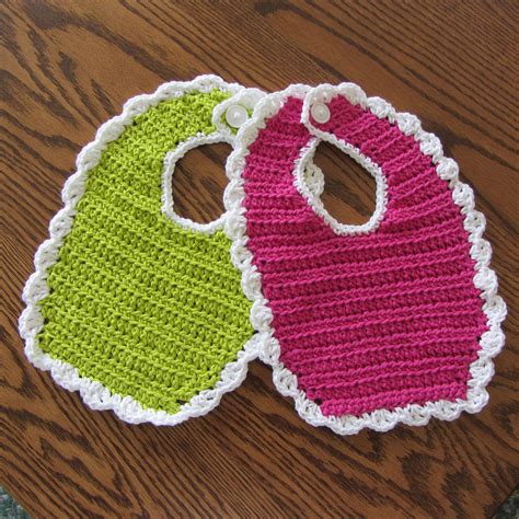 Crocheted Baby Bibs Find Pattern At Crochet
