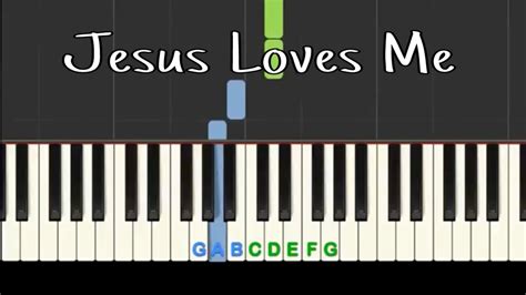 jesus loves  easy piano tutorial   sheet