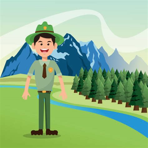 Royalty Free Park Ranger Clip Art Vector Images And Illustrations Istock
