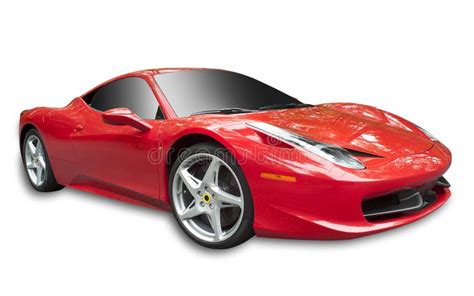 Ferrari 458 On White Isolated Editorial Stock Image Image 22146599