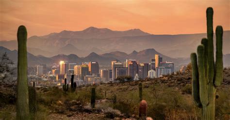 Sonnige Städte In Arizona Usa Entdecken
