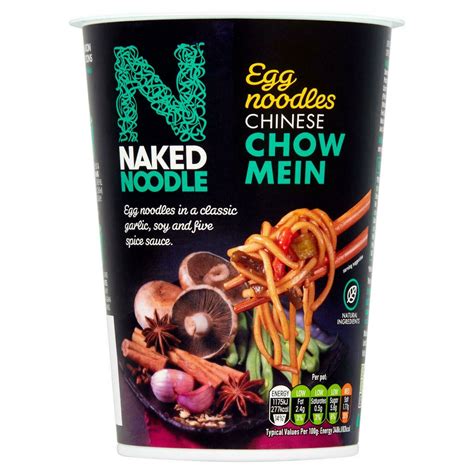 Naked Noodles Chow Mein Flavour 6 Pack