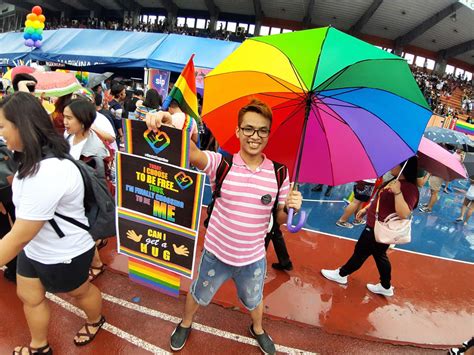 Despite rain, thousands march for equality in Manila's ...