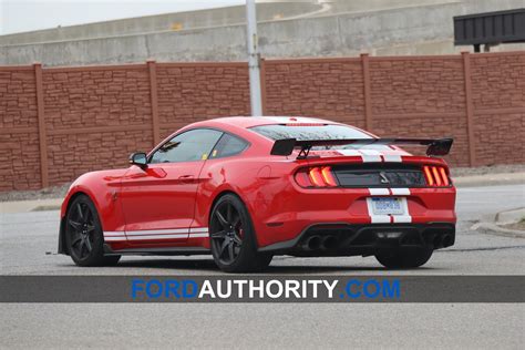 2020 Mustang Shelby Gt500 In Race Red Photo Gallery
