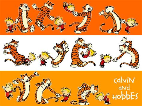 Calvin And Hobbes Wallpaper Dancing