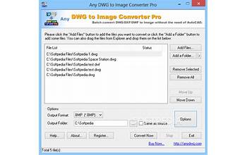 DWF to DWG Converter Pro screenshot #2