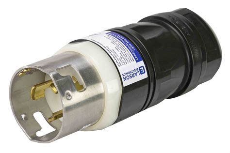 Larson Electronics Nema Ss2 50p Twist Lock 50 Amp Male Plug 125