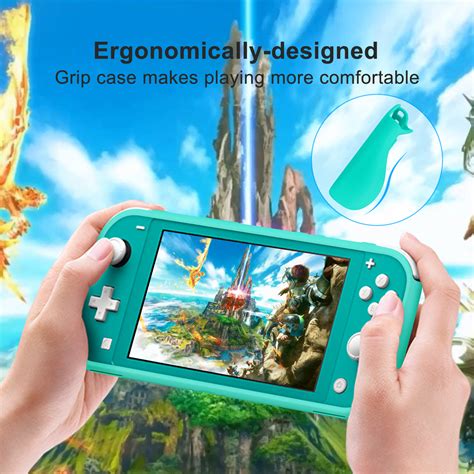 We've gathered together the best carrying cases for nintendo switch lite games. Upgrade Fyoung Cover Case for Nintendo Switch Lite Built in 2 Game Card Slots, Protective TPU ...