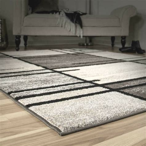 Rugs Area Rugs Carpets 8x10 Rug Floor Modern Grey Large Bedroom Gray