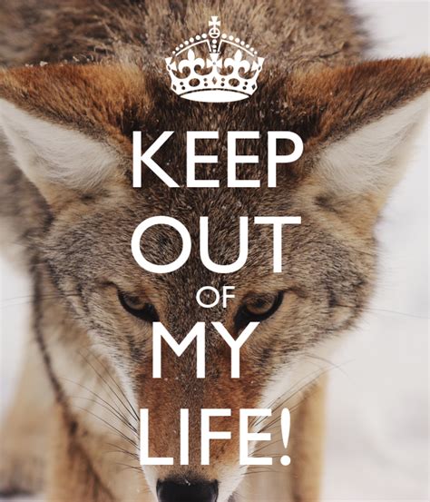 Keep Out Of My Life Keep Calm And Carry On Image Generator