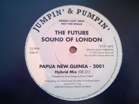 The Future Sound Of London Papua New Guinea 2001 Promo 2 2001 Vinyl Discogs
