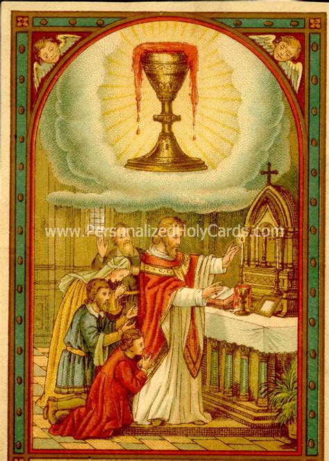 Custom Catholic Holy Cards Personalized Prayer Cards