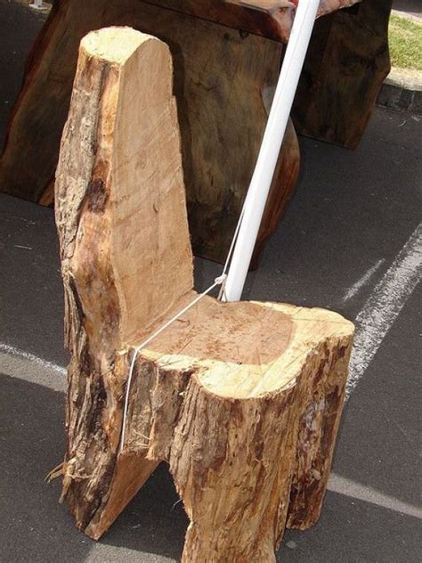 Tree Stump Chairs Tree Stump Chair Outdoorwood Tree Chair Natural