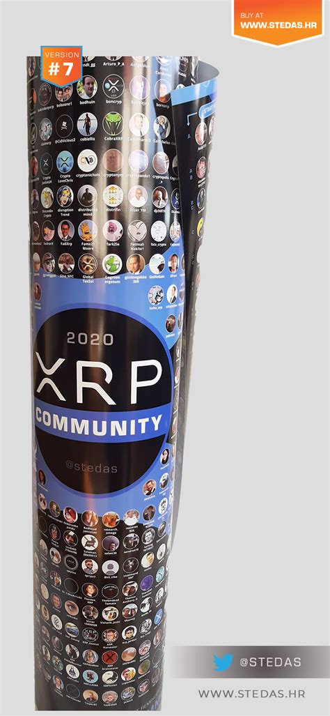 Sign up now and get started! XRP Community Poster v7 (2021) - Order Now!