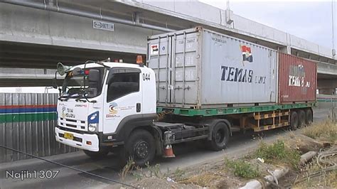 truk kontainer surabaya utara youtube