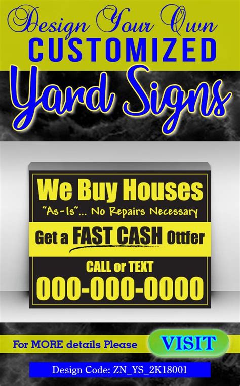 Pin On Yard Signs And Billboards Design