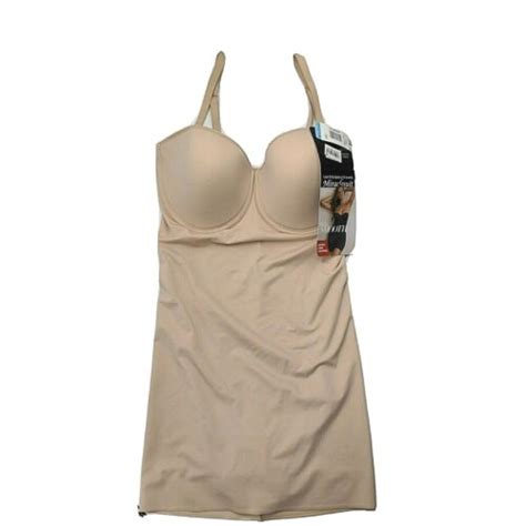 Miraclesuit Womens Slip Dress Strapless Firm Control Real Smooth C