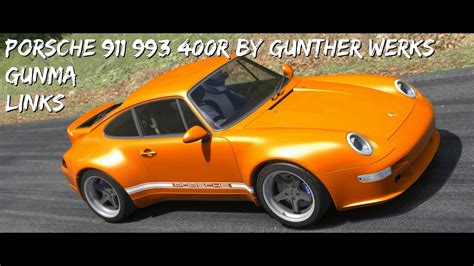 Assetto Corsa Porsche 911 993 400R By Gunther Werks Gunma Gunsai