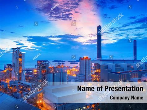 Power Power Plant Powerpoint Template Power Power Plant Powerpoint