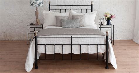 The Sophie Double Iron Bed Wrought Iron And Brass Bed Co