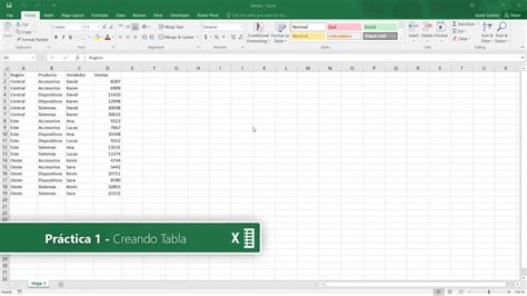Excel Modulo 4 Crear Una Tabla En Excel Vrogue