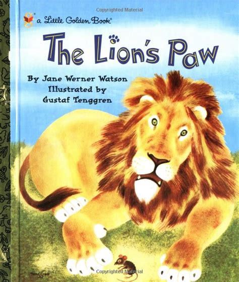The Lions Paw Little Golden Book Jane Werner Watson Gustaf