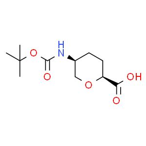 Cis Boc Amino Tetrahydro Pyran Carboxylic Acid CAS