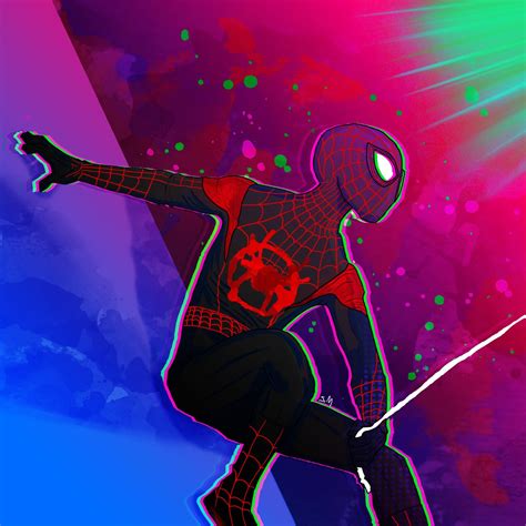 Oc My First Miles Morales Spider Verse Style If You