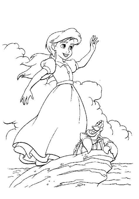 Snow white and the seven dwarfs; Disney Little Mermaid 2 Coloring Pages - coloringpages2019