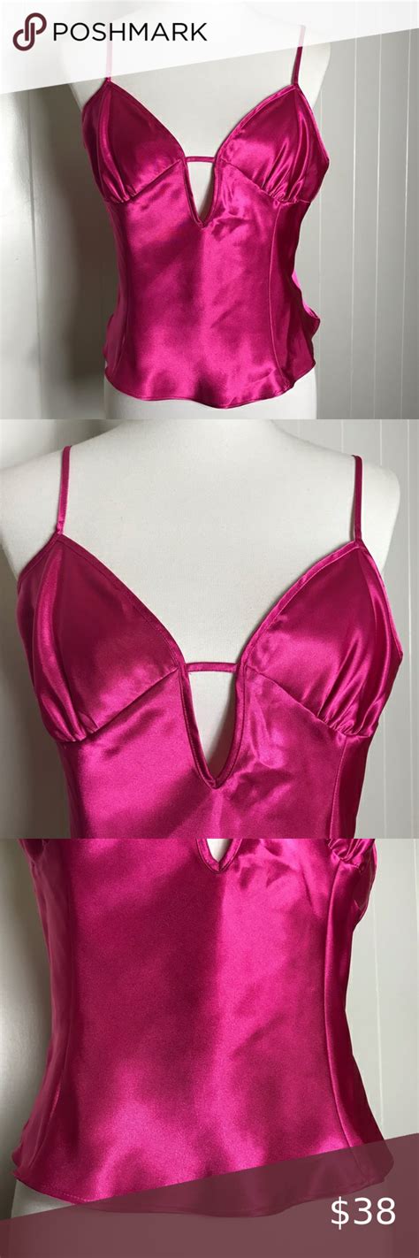 New Fredericks Of Hollywood Hot Pink Camisole L Fredericks Of