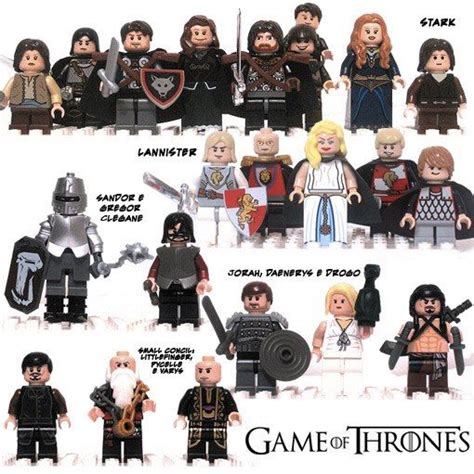 Lego Game Of Thrones Game Of Thrones Lego Games Lego