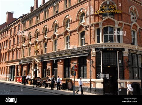 The Old Contemptibles Pub In Edmund Street In Birmingham England Stock