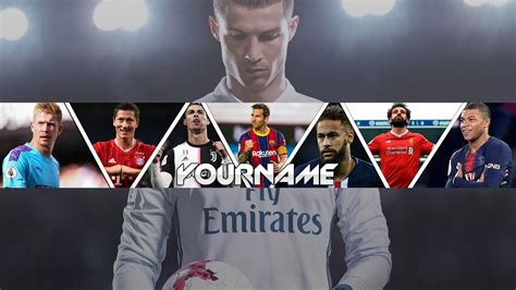 Free Football Banner Template For Youtube Channels 50 Photoshop