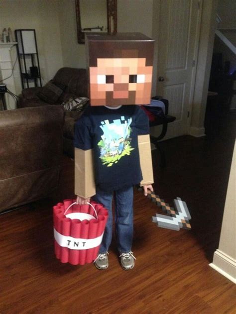 Minecraft Box Costume