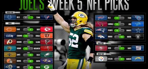 2015 NFL Week 5 Predictions Picks And Preview