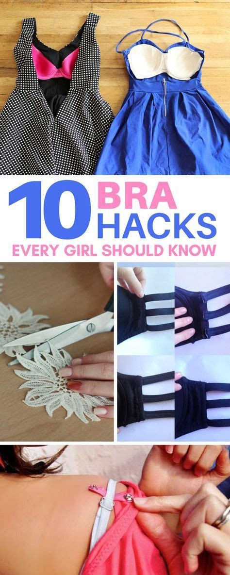 Bra Hacks You Wont Believe You Didnt Think Of Sooner Bra Hacks Clothing Hacks Bra Hacks Diy