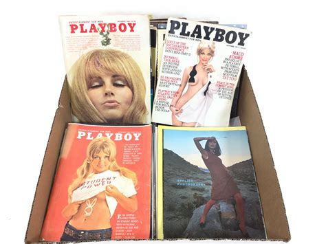 Lot Vintage Nude Magazines Playboy Photography Annual