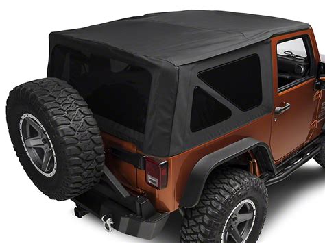 Rugged Ridge Jeep Wrangler Replacement Soft Top W Tinted Windows