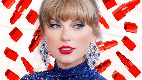All The Known Red Lipsticks Taylor Swift Has Worn Over The Years And Where You Can Buy Them