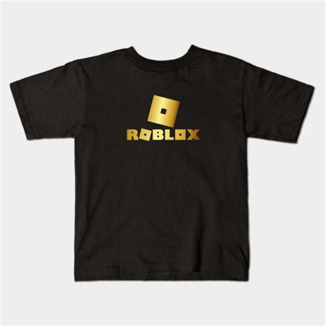 Roblox Gold Roblox Kids T Shirt Teepublic