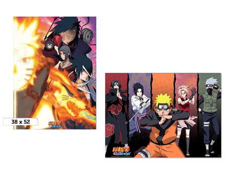 Naruto Shippuden Poster Set X2 Naruto Otakustoregr