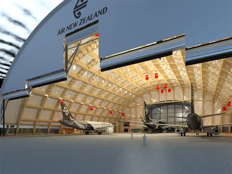 Air New Zealand To Build Worlds Largest Single Arch Timber Aircraft Hangar