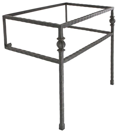 In new orleans' french quarter, wrought and cast iron are very common. Iron Vanity Bases - Transitional - Bathroom Vanities And ...