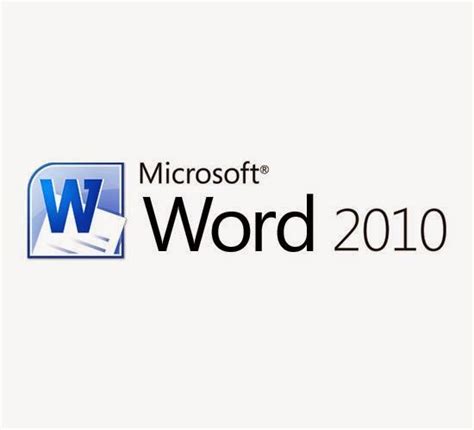 Microsoft Word 2010 Logo Logodix