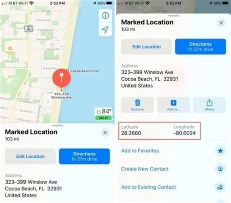 How To Get Gps Coordinates Of A Location In Apple Maps Appletoolbox
