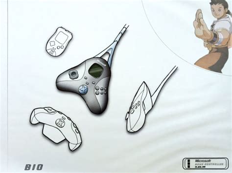 Original Xbox Controller Concept Art The Escapist