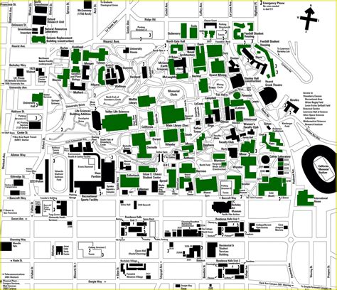 25 Uc Berkeley Campus Map Online Map Around The World