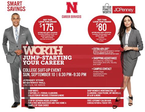 JCPenney Suit Up event Sunday | Announce | University of Nebraska-Lincoln